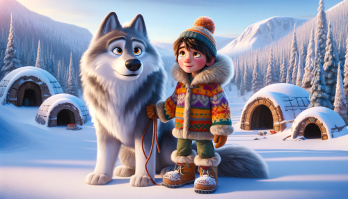 DALLE-2023-11-04-19.41.40---Pixar-like-scene-featuring-a-young-boy-with-fair-skin-and-shaggy-dark-hair-dressed-in-a-warm-colorful-winter-coat-snow-pants-and-a-beanie.-Hes-st.png