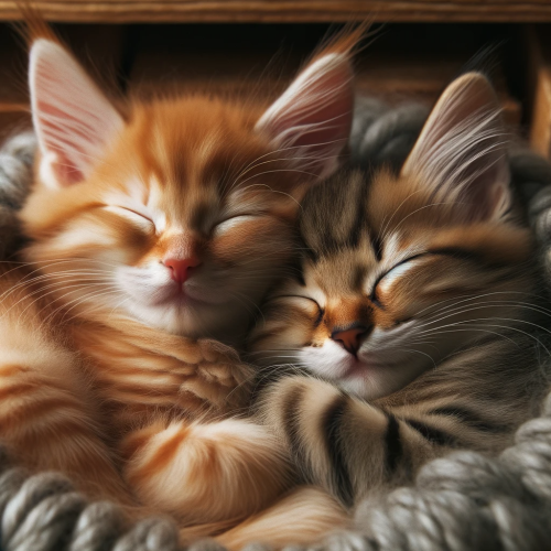 DALLE-2023-10-23-14.22.22---Photo-of-two-kittens-nestled-together-one-ginger-and-the-other-tabby-sleeping-peacefully.png
